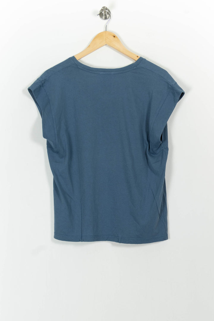 T-shirt Bleu - Taille M/38 de la marque Maison 123 | PARAD101221 - Vendu par Paradigme - Image 4