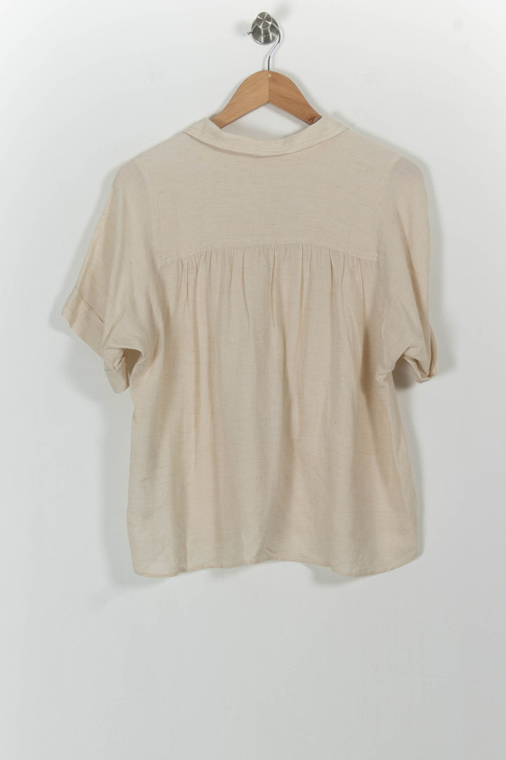 Chemisette Beige - Taille S/36 de la marque Sessùn | PARAD101225 - Vendu par Paradigme - Image 4