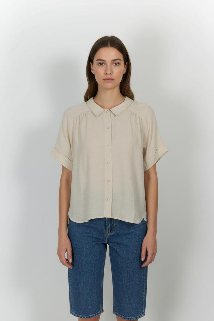 Chemisette Beige - Taille S/36 de la marque Sessùn | PARAD101225 - Vendu par Paradigme - Image 1