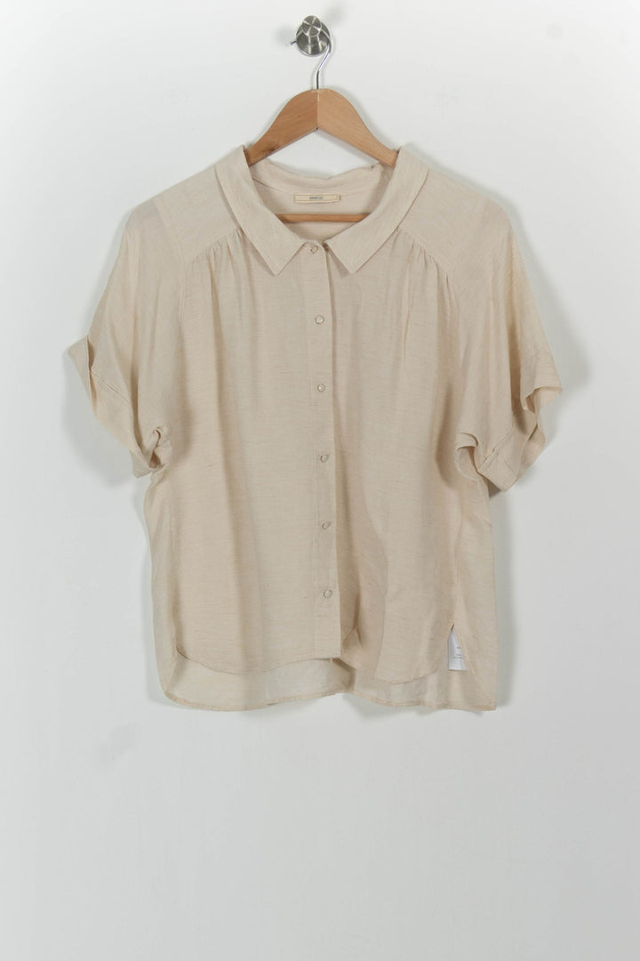 Chemisette Beige - Taille S/36 de la marque Sessùn | PARAD101225 - Vendu par Paradigme - Image 2