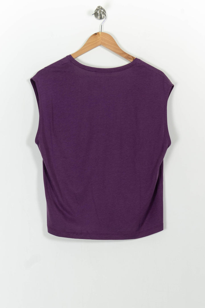 Débardeur Violet - Taille M/38 de la marque Sessùn | PARAD101232 - Vendu par Paradigme - Image 4