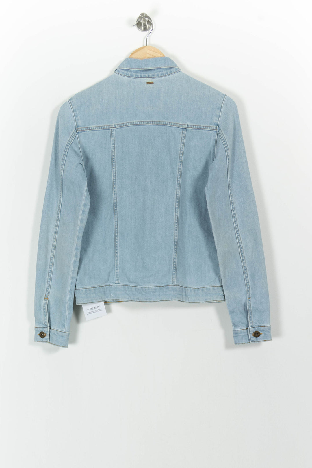 Veste en Jean Bleue - Taille S/36 de la marque I.Code | PARAD101234 - Vendu par Paradigme - Image 4