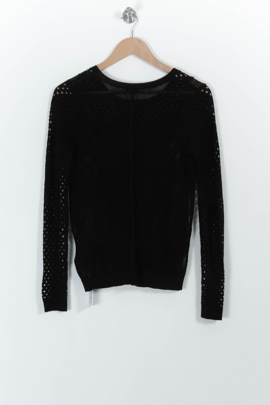 Pull Noir - Taille S/36 de la marque IKKS | PARAD101255 - Vendu par Paradigme - Image 4