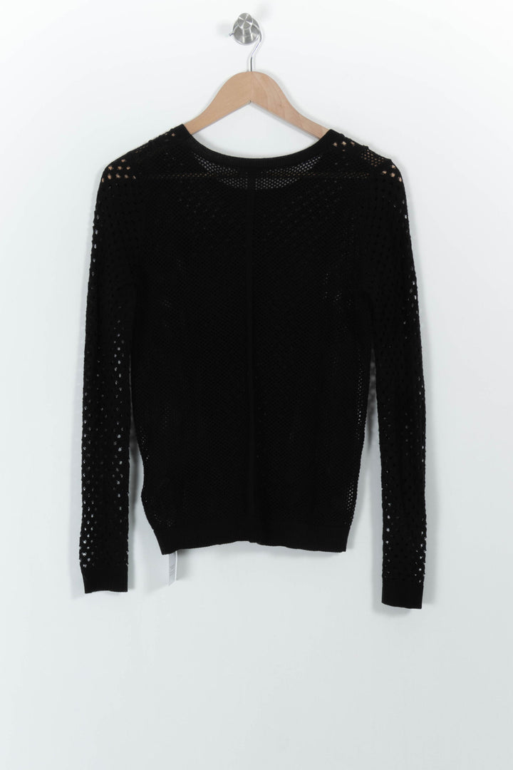 Pull Noir - Taille S/36 de la marque IKKS | PARAD101255 - Vendu par Paradigme - Image 4