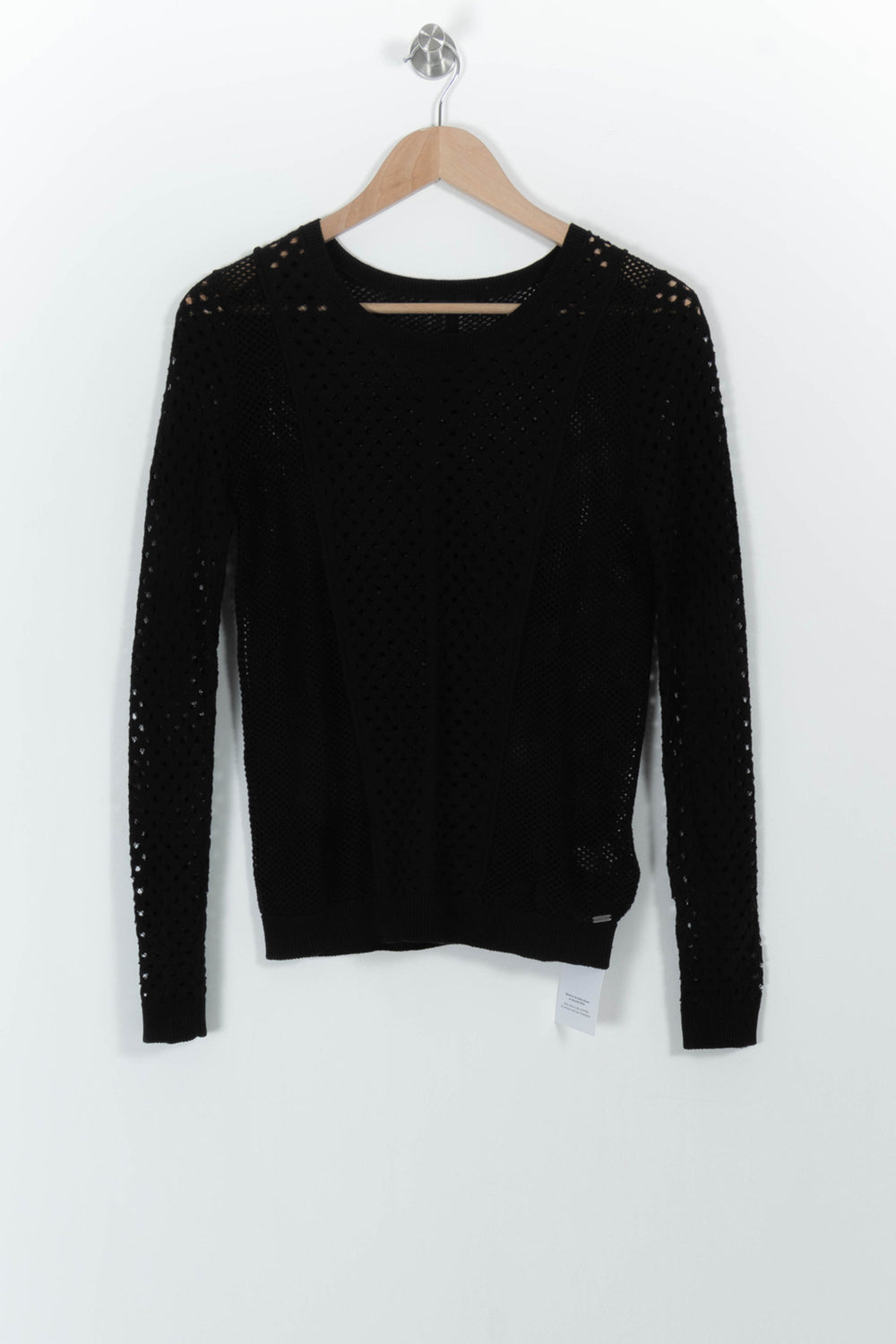 Pull Noir - Taille S/36 de la marque IKKS | PARAD101255 - Vendu par Paradigme - Image 2