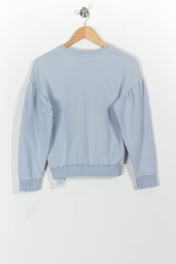 Sweatshirt Bleu - Taille XS/34 de la marque La Redoute Collections | PARAD101263 - Vendu par Paradigme - Image 4