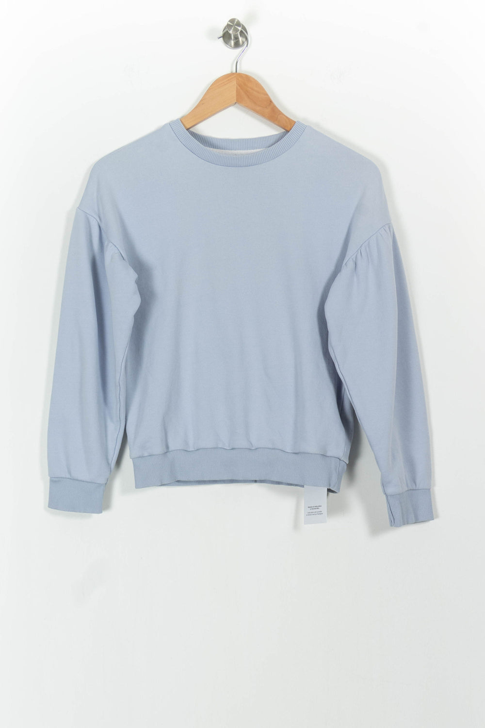 Sweatshirt Bleu - Taille XS/34 de la marque La Redoute Collections | PARAD101263 - Vendu par Paradigme - Image 2