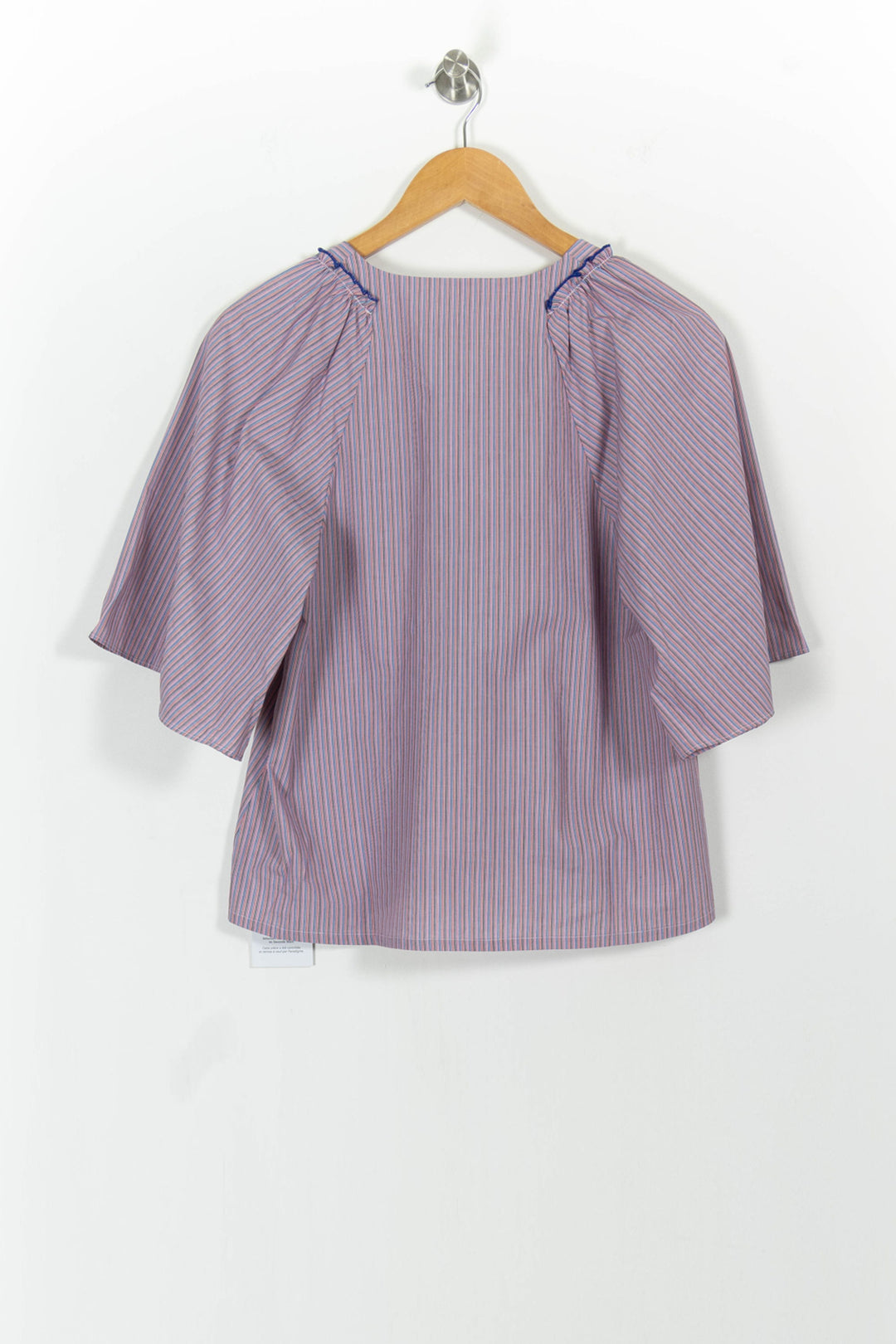 Blouse Violette et Bleue - Taille XS/34 de la marque Karl Marc John | PARAD101267 - Vendu par Paradigme - Image 4