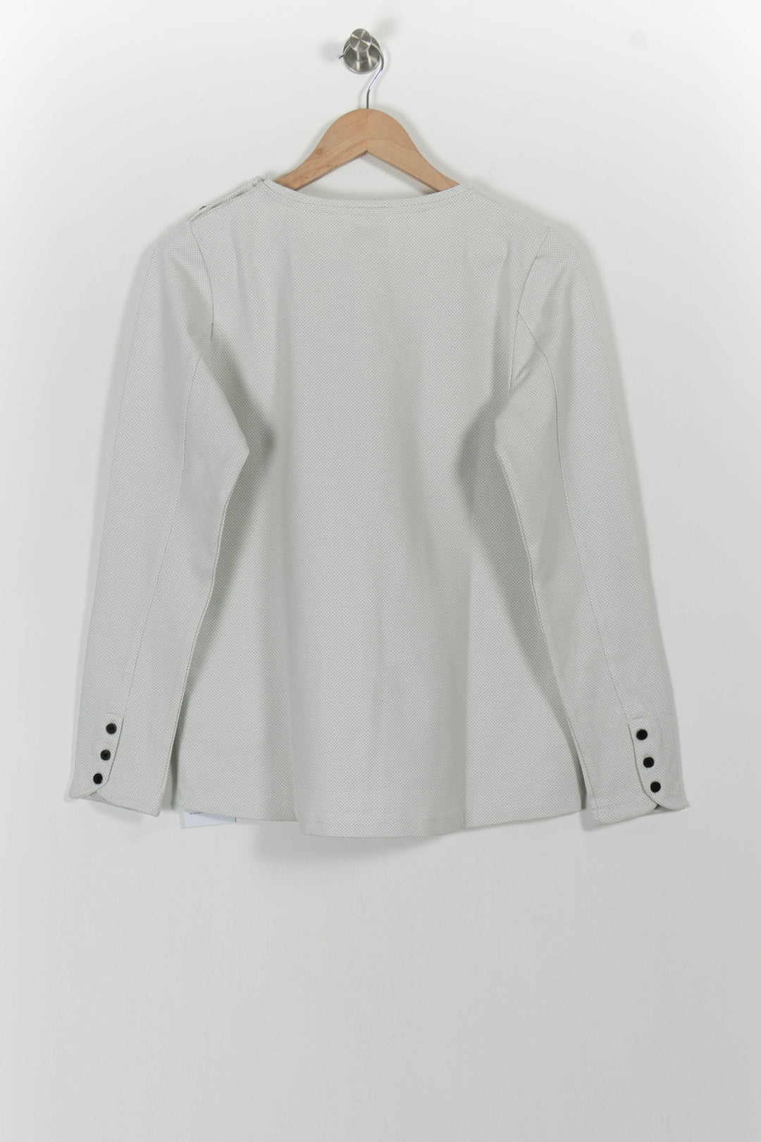 Blouse Grise - Taille M/38 de la marque Karl Marc John | PARAD101269 - Vendu par Paradigme - Image 4