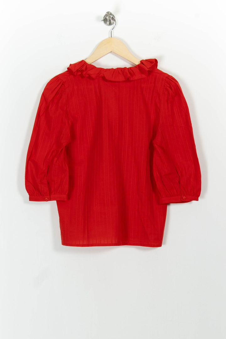 Blouse Rouge - Taille S/36 de la marque Karl Marc John | PARAD101274 - Vendu par Paradigme - Image 4