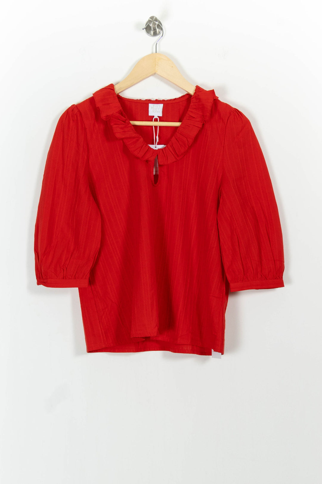 Blouse Rouge - Taille S/36 de la marque Karl Marc John | PARAD101274 - Vendu par Paradigme - Image 2