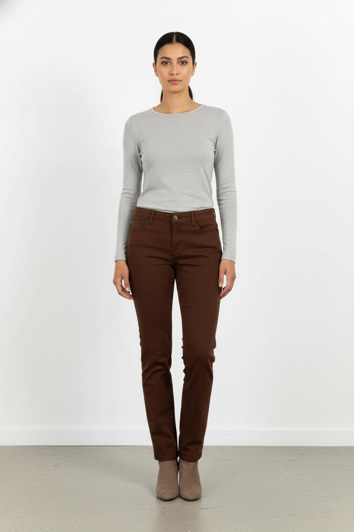 Jean Marron - Taille M/38 de la marque Karl Marc John | PARAD101275 - Vendu par Paradigme - Image 1