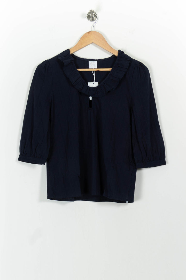 Blouse Bleue - Taille XS/34 de la marque Karl Marc John | PARAD101281 - Vendu par Paradigme - Image 2