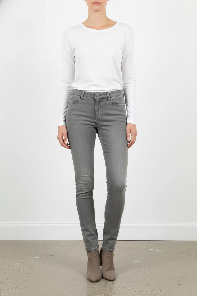 Jean Gris - Taille S/36 de la marque IKKS | PARAD101297 - Vendu par Paradigme - Image 1