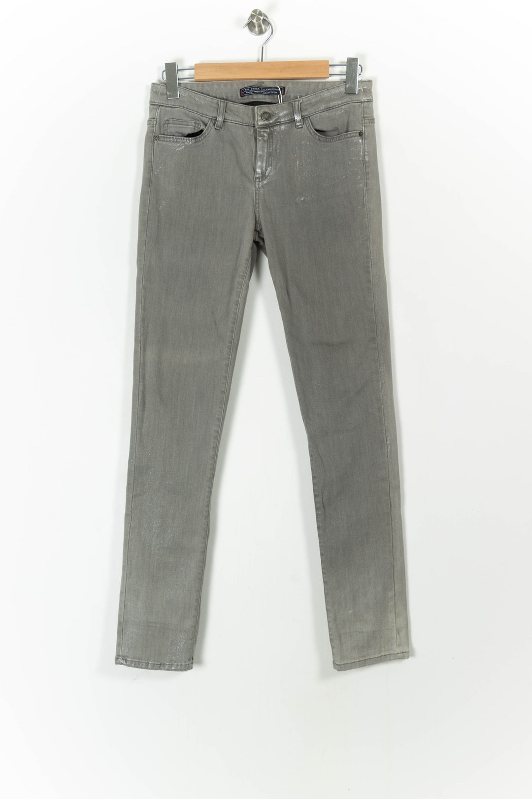 Jean Gris - Taille S/36 de la marque IKKS | PARAD101297 - Vendu par Paradigme - Image 2
