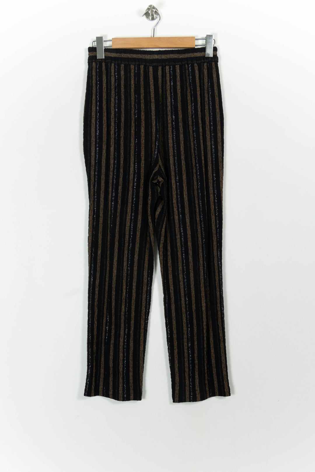 Pantalon Noir et Marron - Taille S/36 de la marque Des petits hauts | PARAD101298 - Vendu par Paradigme - Image 4