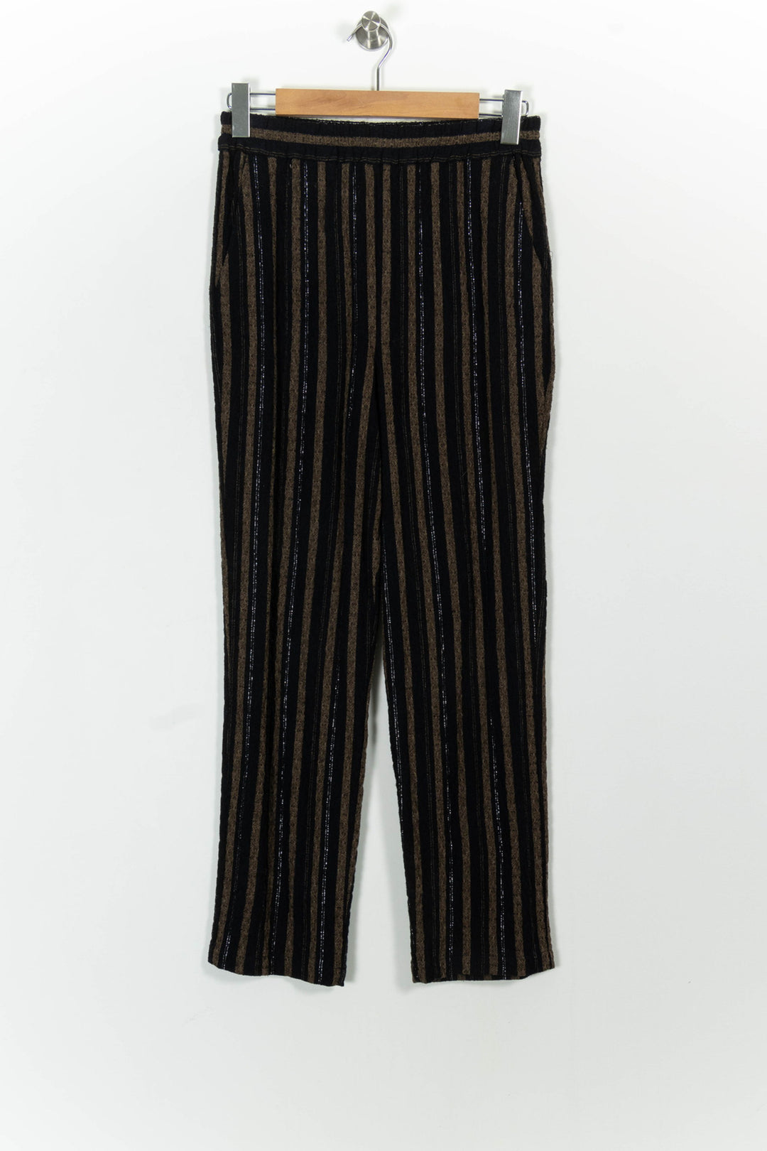 Pantalon Noir et Marron - Taille S/36 de la marque Des petits hauts | PARAD101298 - Vendu par Paradigme - Image 2