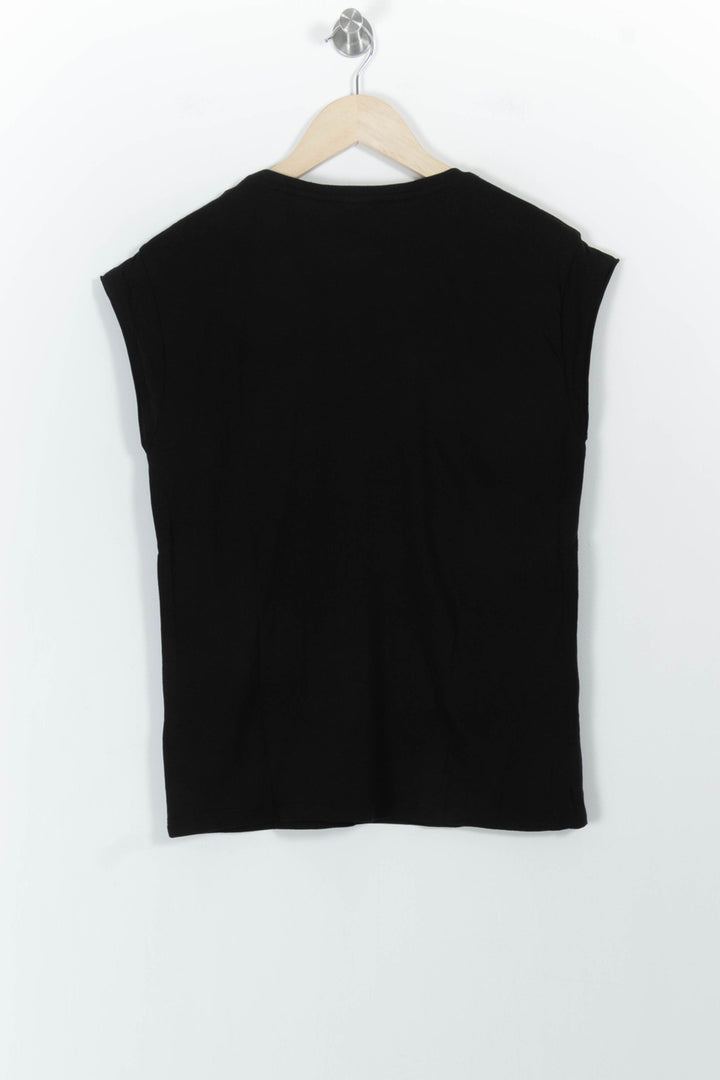 Tee-shirt Noir - Taille M/38 de la marque IKKS | PARAD101301 - Vendu par Paradigme - Image 4