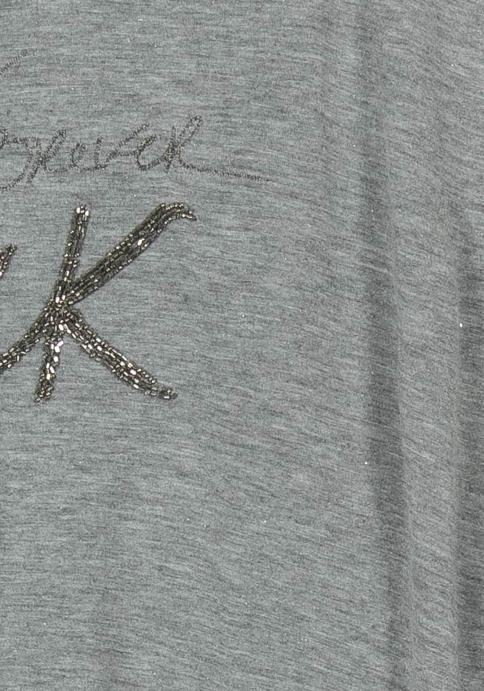 Tee-shirt Gris - Taille M/38 de la marque IKKS | PARAD101302 - Vendu par Paradigme - Image 3