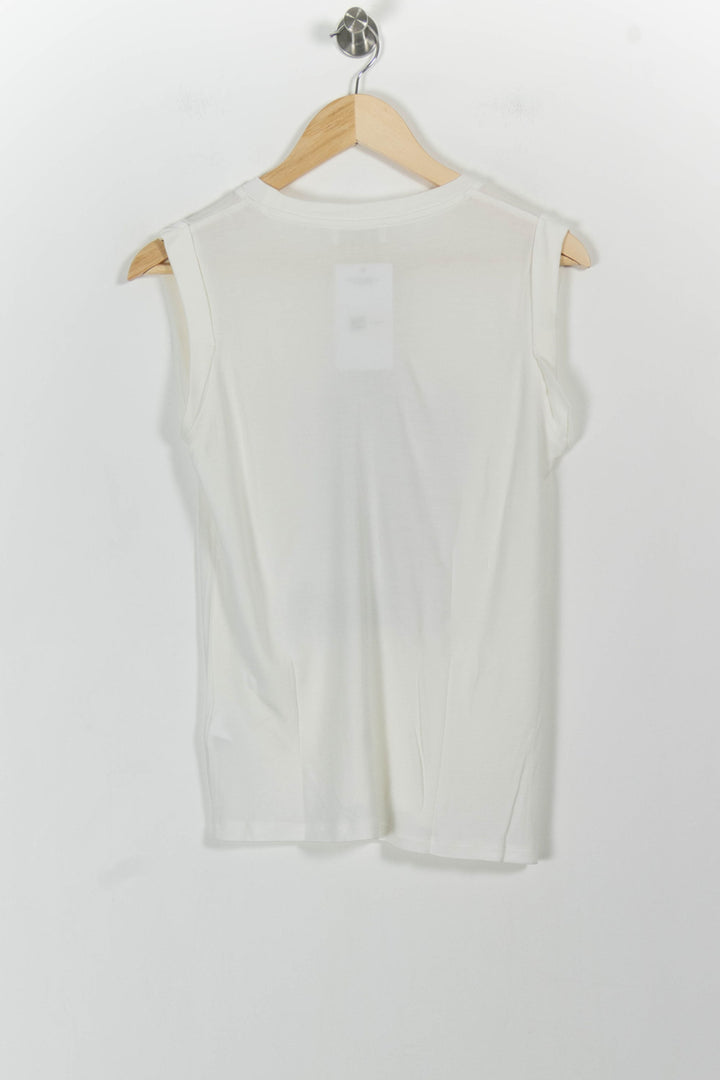 Débardeur Blanc - Taille S/36 de la marque IKKS | PARAD101306 - Vendu par Paradigme - Image 4