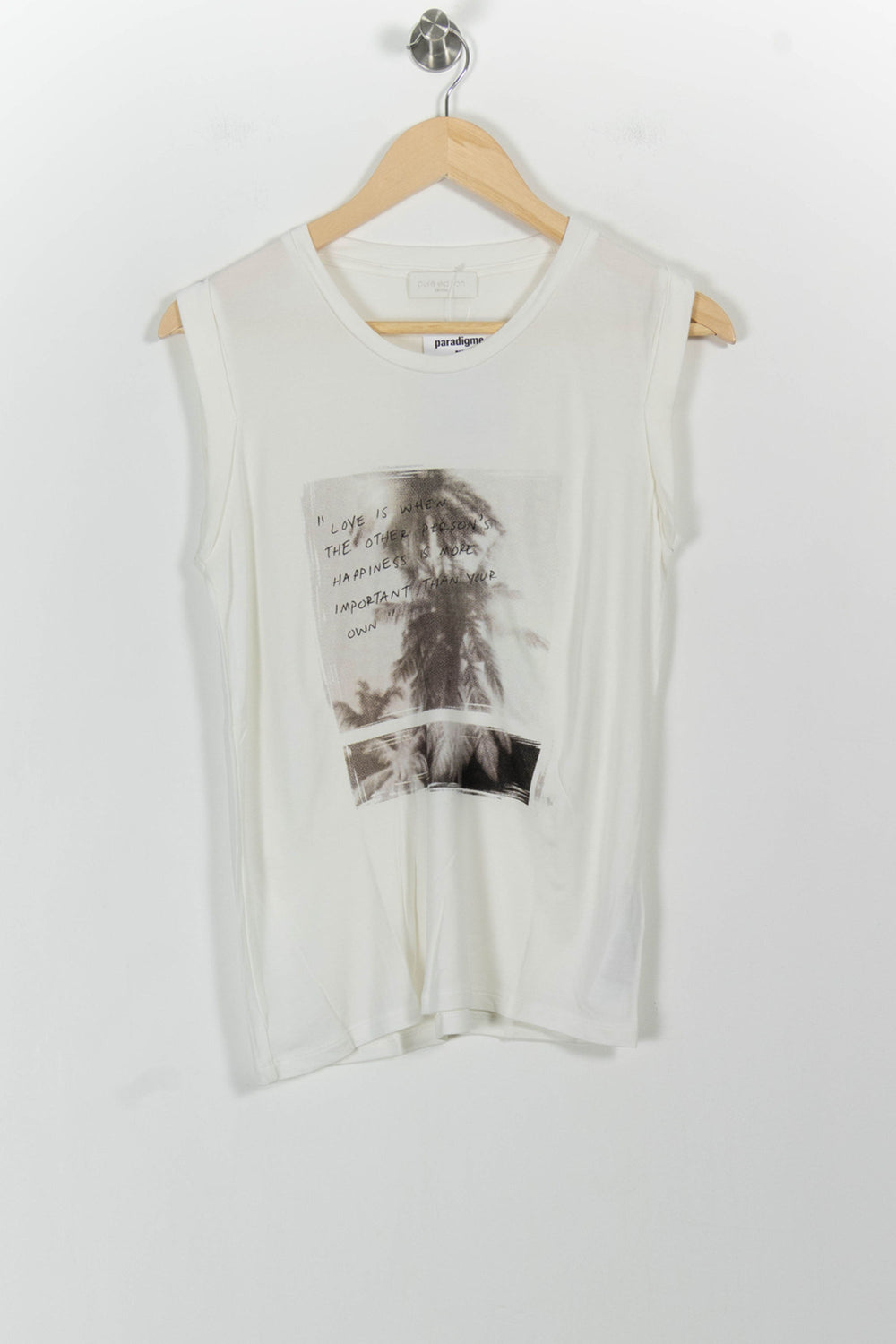 Débardeur Blanc - Taille S/36 de la marque IKKS | PARAD101306 - Vendu par Paradigme - Image 2