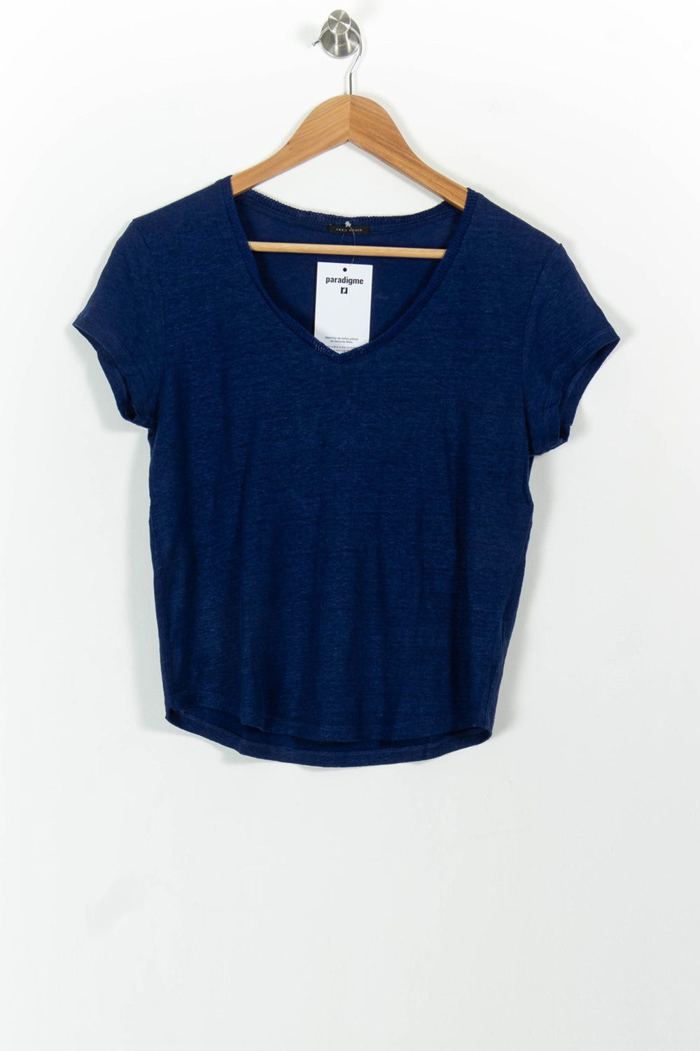 Tee-shirt Bleu - Taille S/36 de la marque IKKS | PARAD101309 - Vendu par Paradigme - Image 2