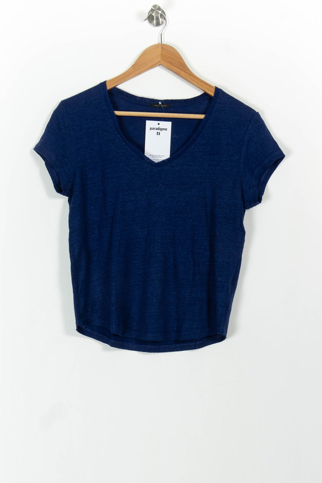 Tee-shirt Bleu - Taille S/36 de la marque IKKS | PARAD101309 - Vendu par Paradigme - Image 2
