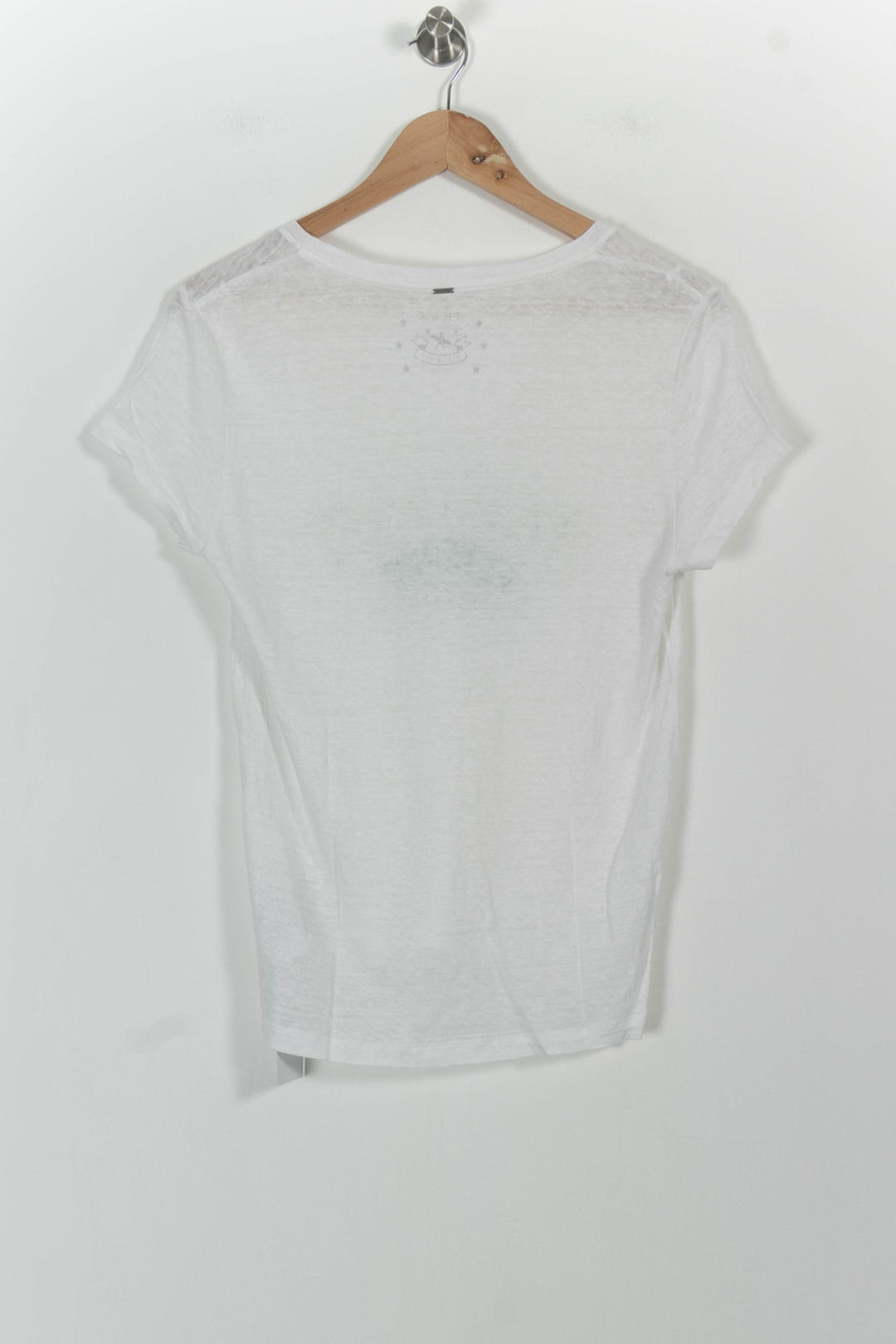 Tee-shirt Blanc - Taille M/38 de la marque IKKS | PARAD101310 - Vendu par Paradigme - Image 4