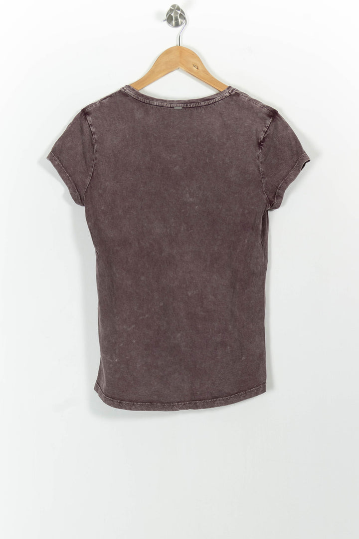 Tee-shirt Rose - Taille M/38 de la marque IKKS | PARAD101311 - Vendu par Paradigme - Image 4