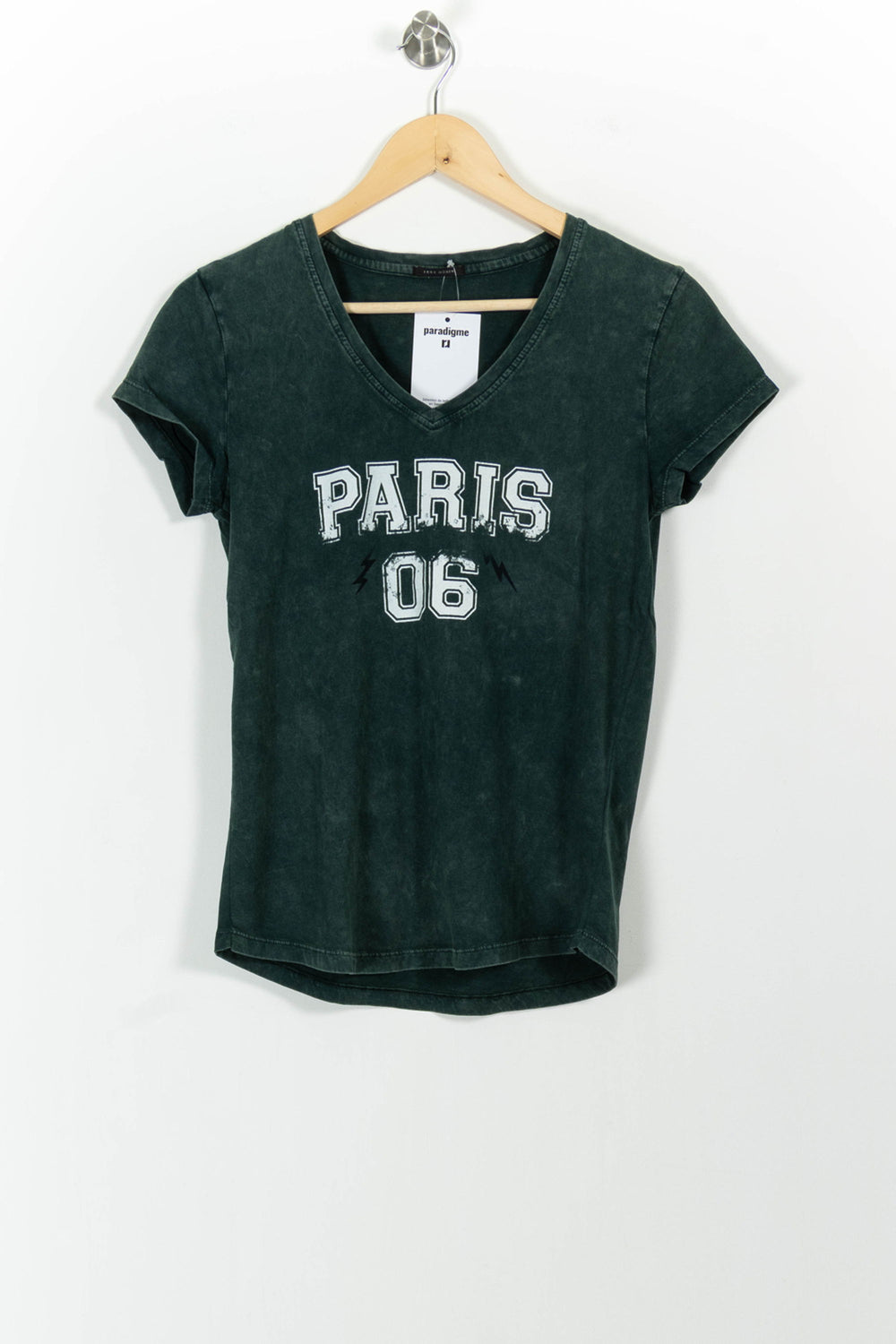 T-shirt Vert - Taille S/36 de la marque IKKS | PARAD101312 - Vendu par Paradigme - Image 2