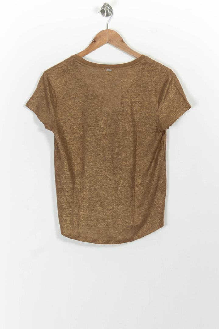 Tee-shirt Beige - Taille S/36 de la marque IKKS | PARAD101313 - Vendu par Paradigme - Image 4