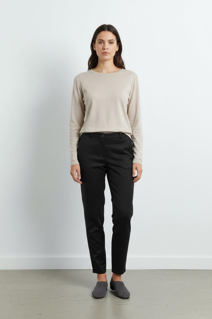 Pantalon Noir - Taille M/38 de la marque IKKS | PARAD101314 - Vendu par Paradigme - Image 1