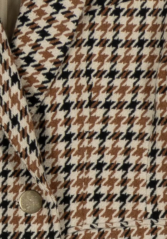 Blazer Beige et Noir - Taille M/38 de la marque Laura Laval | PARAD101315 - Vendu par Paradigme - Image 3