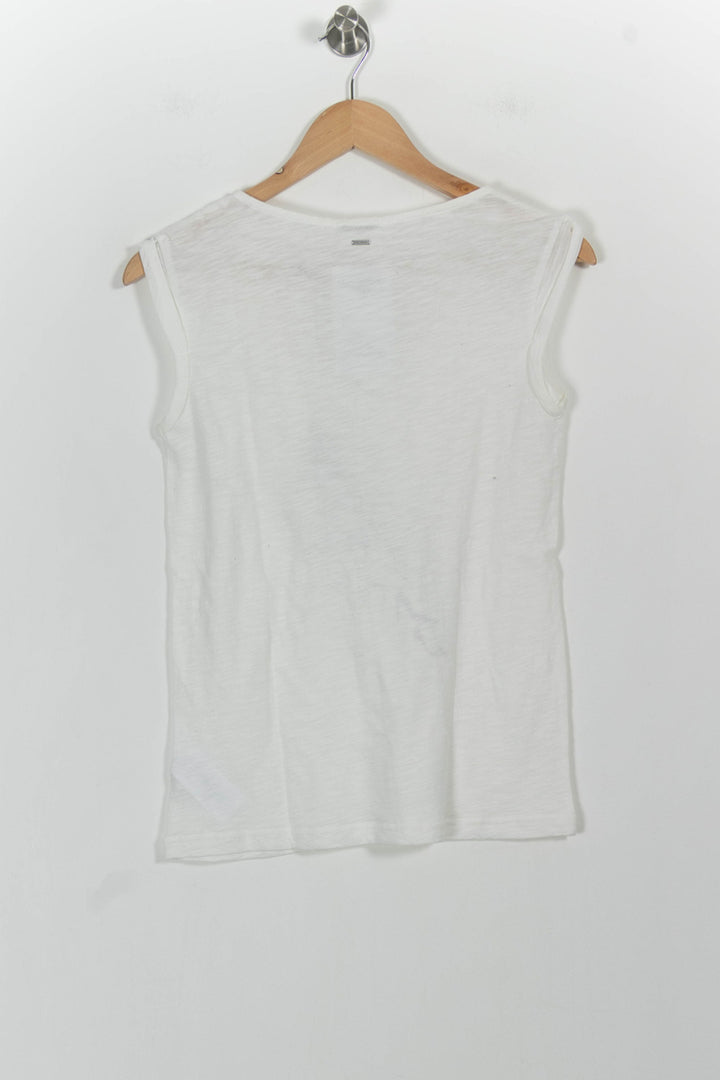 Débardeur Blanc - Taille S/36 de la marque IKKS | PARAD101316 - Vendu par Paradigme - Image 4