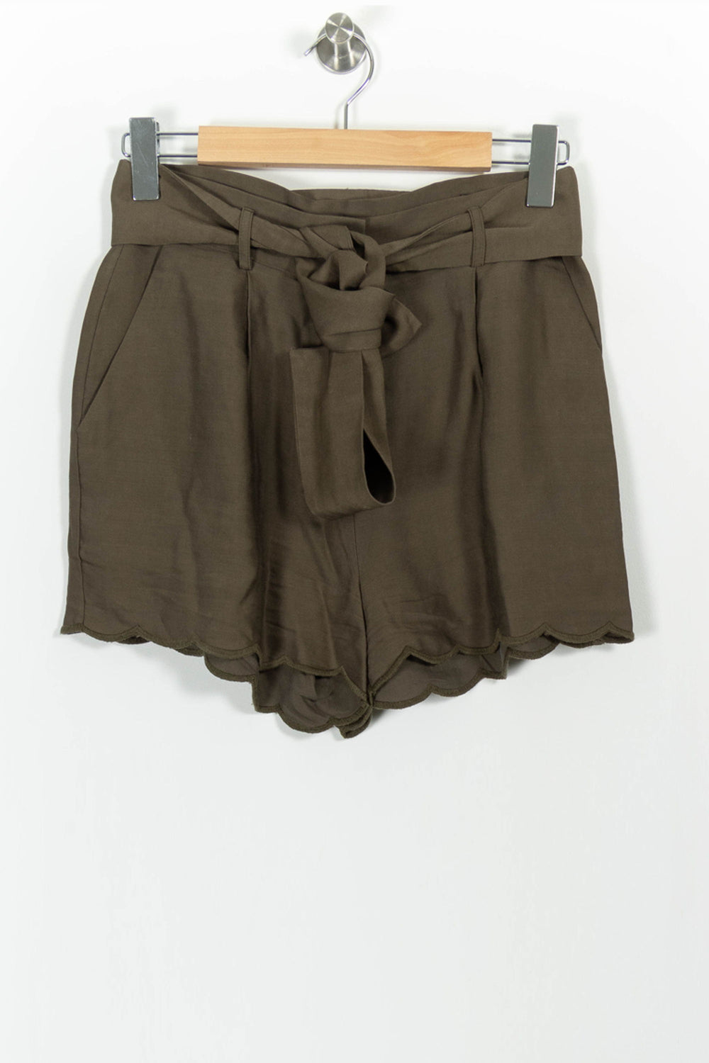 Short Taille Haute Vert - Taille M/38 de la marque IKKS | PARAD101325 - Vendu par Paradigme - Image 2