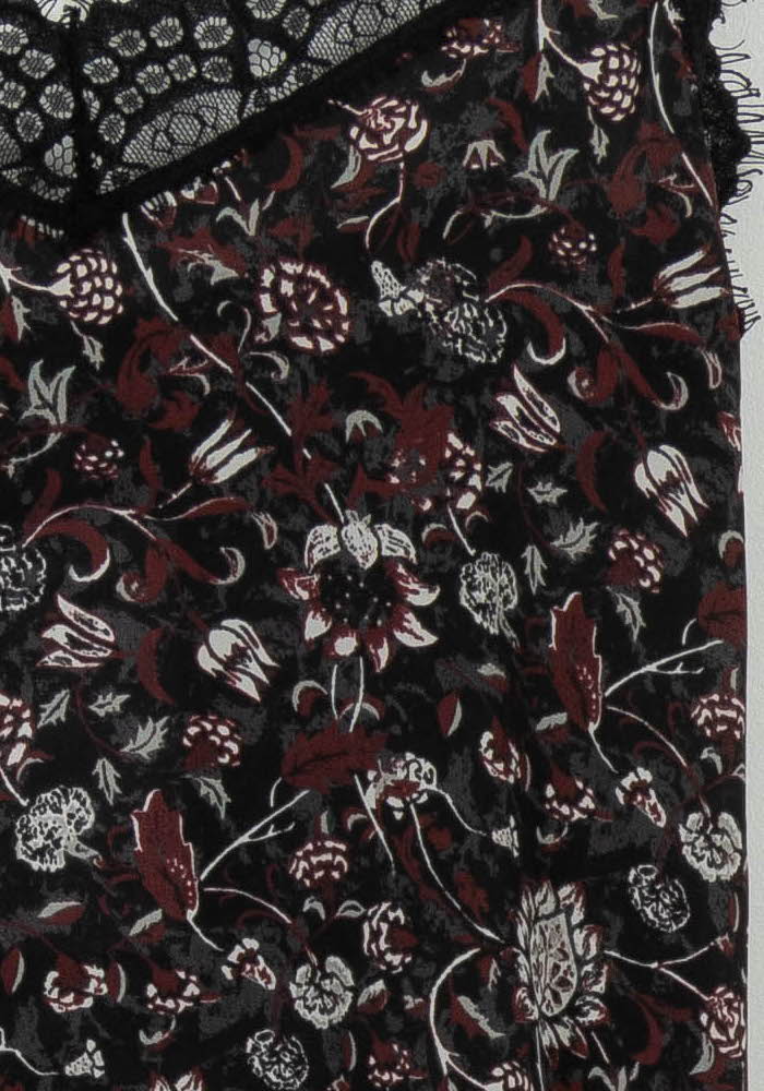 Caraco Noir et Rouge - Taille M/38 de la marque IKKS | PARAD101326 - Vendu par Paradigme - Image 3