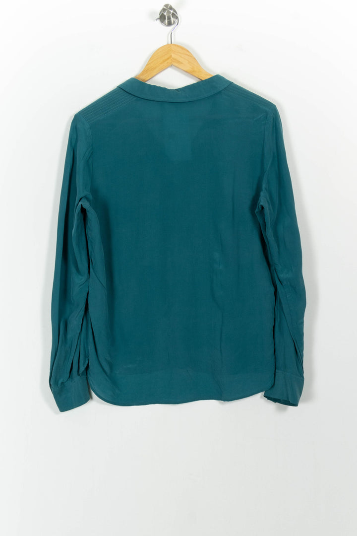 Blouse Bleue - Taille M/38 de la marque IKKS | PARAD101329 - Vendu par Paradigme - Image 4