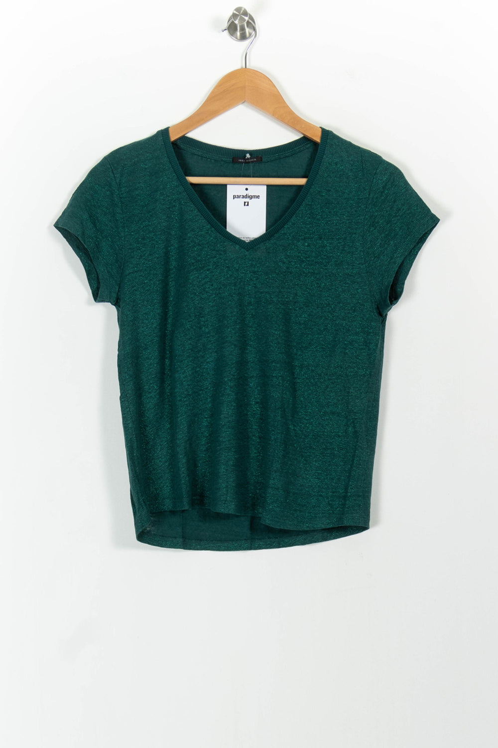 T-shirt Vert - Taille S/36 de la marque IKKS | PARAD101331 - Vendu par Paradigme - Image 2
