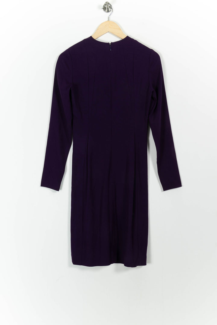 Robe Midi Violette - Taille M/38 de la marque Paule Ka | PARAD101343 - Vendu par Paradigme - Image 4
