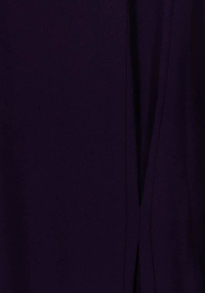 Robe Midi Violette - Taille M/38 de la marque Paule Ka | PARAD101343 - Vendu par Paradigme - Image 3