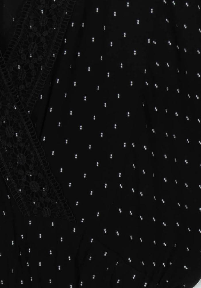 Combishort Noir et Blanc - Taille M/38 de la marque Maje | PARAD101348 - Vendu par Paradigme - Image 3