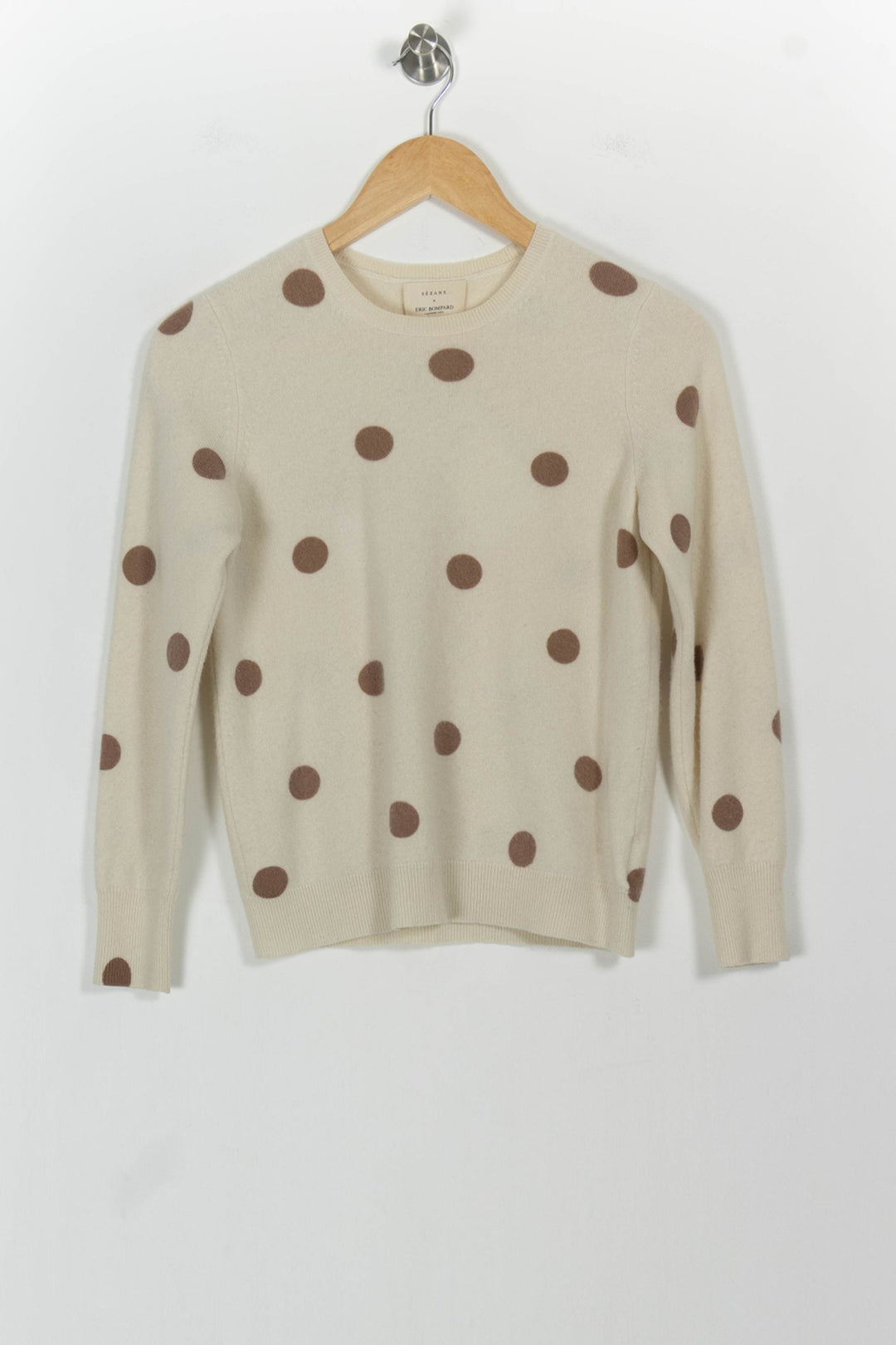 Pull Beige et Marron - Taille S/36 de la marque Sézane | PARAD101358 - Vendu par Paradigme - Image 2