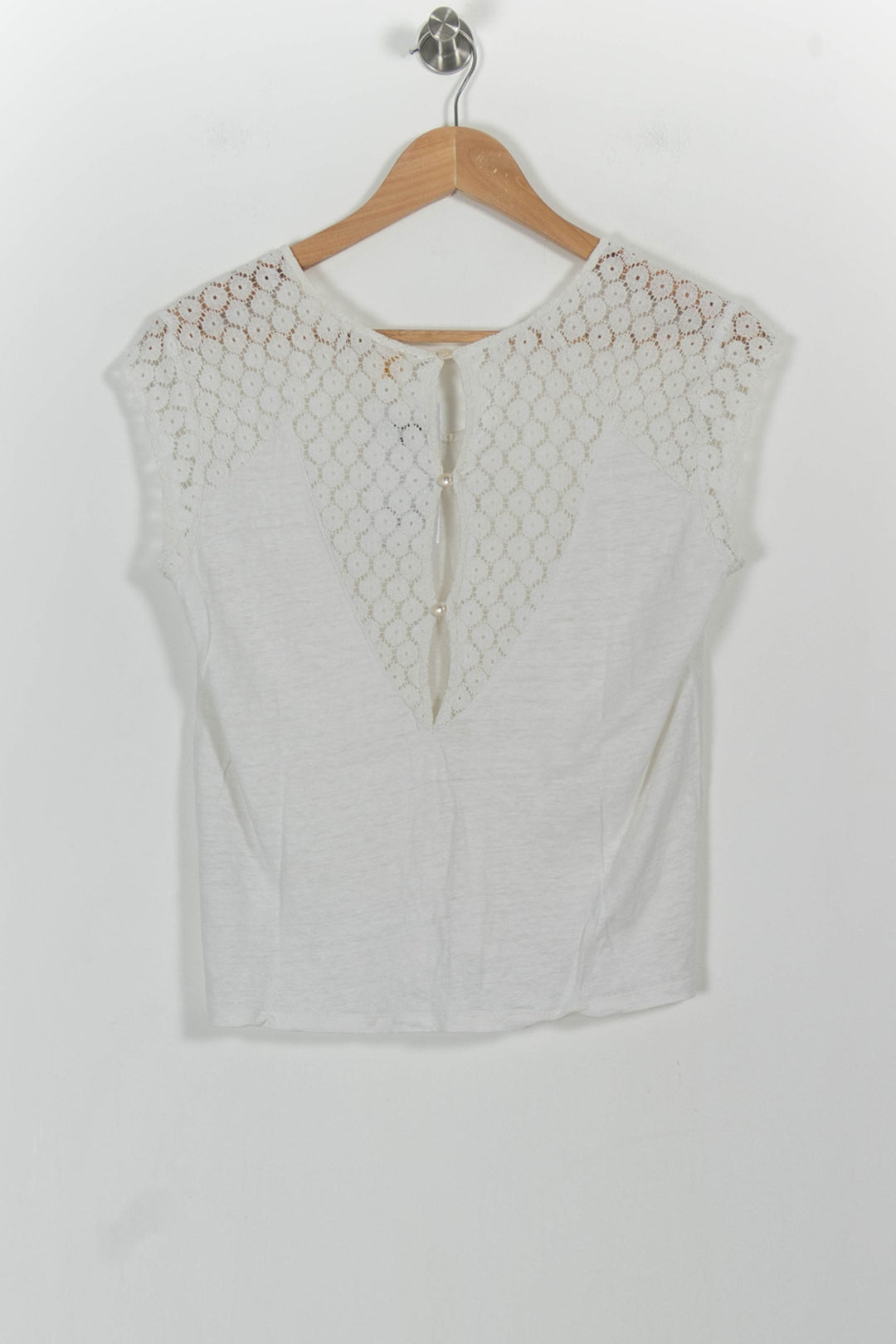 Top Beige - Taille XS/34 de la marque Des petits hauts | PARAD101364 - Vendu par Paradigme - Image 4