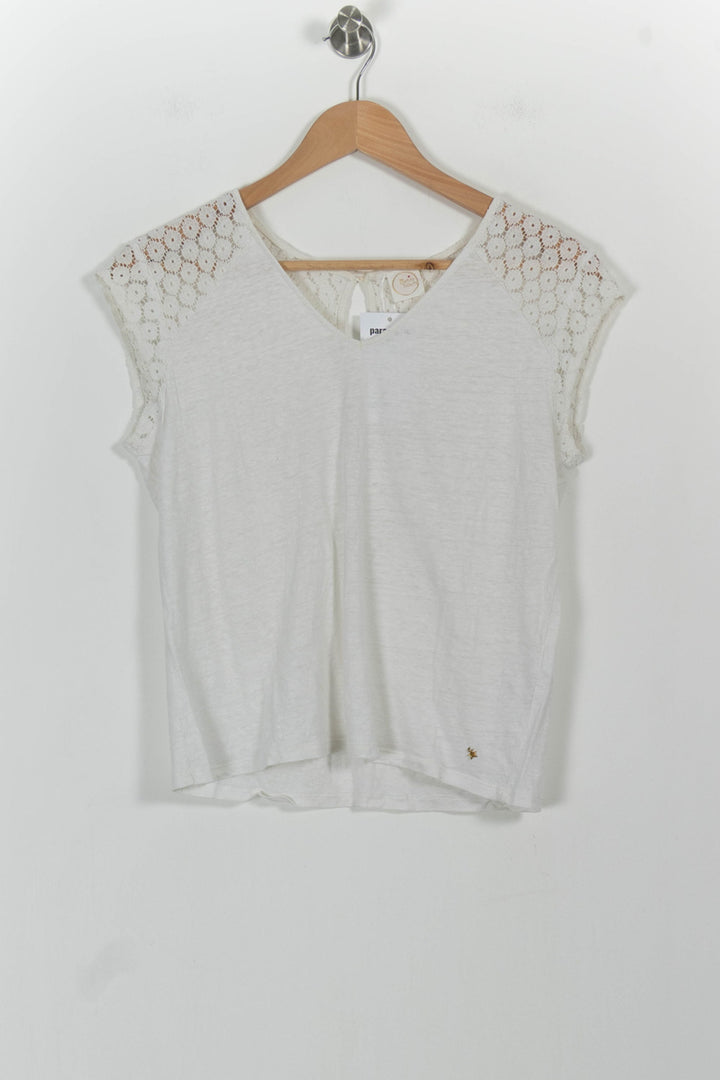 Top Beige - Taille XS/34 de la marque Des petits hauts | PARAD101364 - Vendu par Paradigme - Image 2