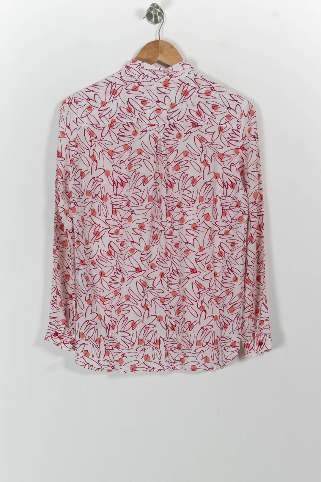 Chemise Blanche et Rouge - Taille XS/34 de la marque Des petits hauts | PARAD101368 - Vendu par Paradigme - Image 4