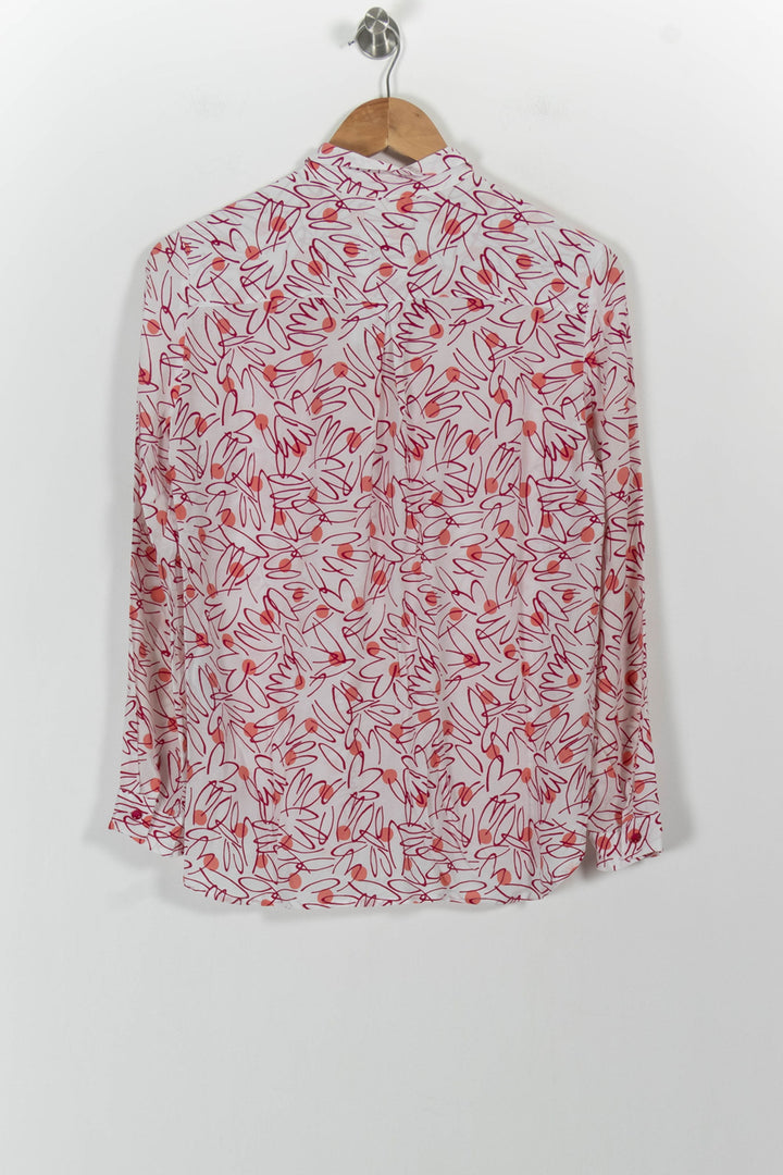 Chemise Blanche et Rouge - Taille XS/34 de la marque Des petits hauts | PARAD101368 - Vendu par Paradigme - Image 4
