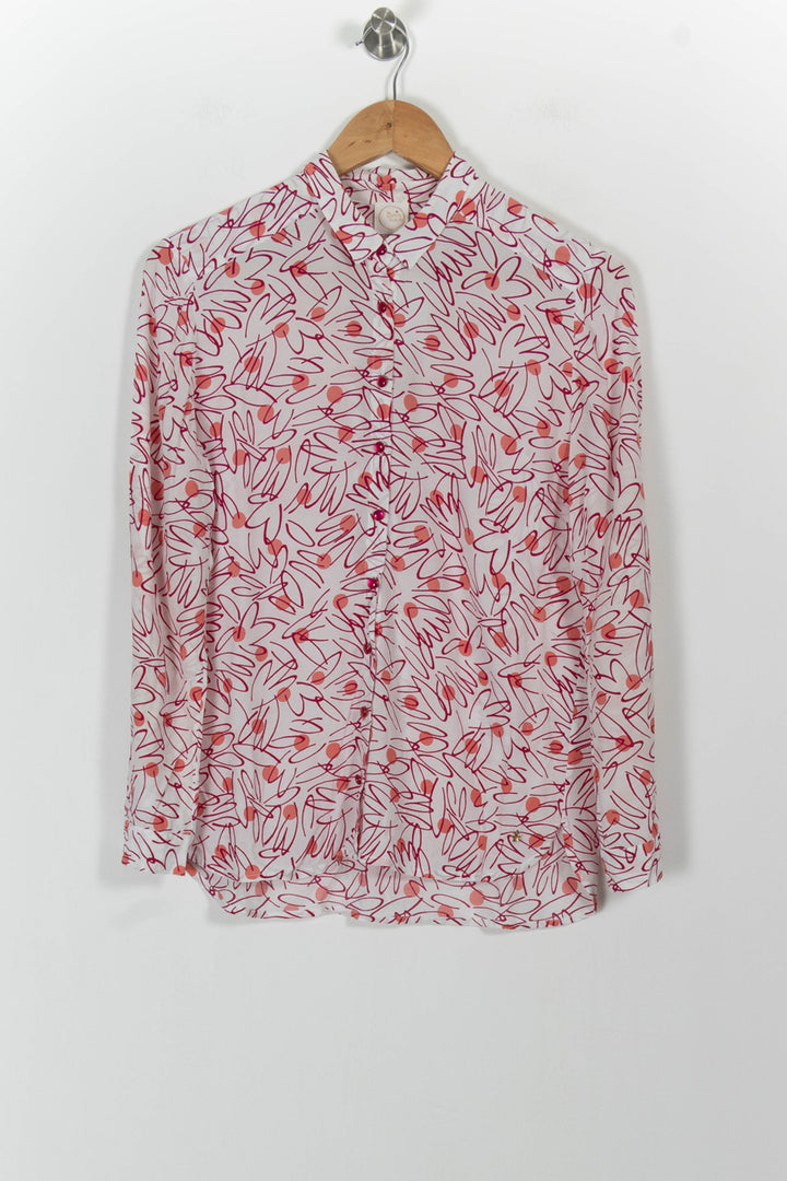 Chemise Blanche et Rouge - Taille XS/34 de la marque Des petits hauts | PARAD101368 - Vendu par Paradigme - Image 2