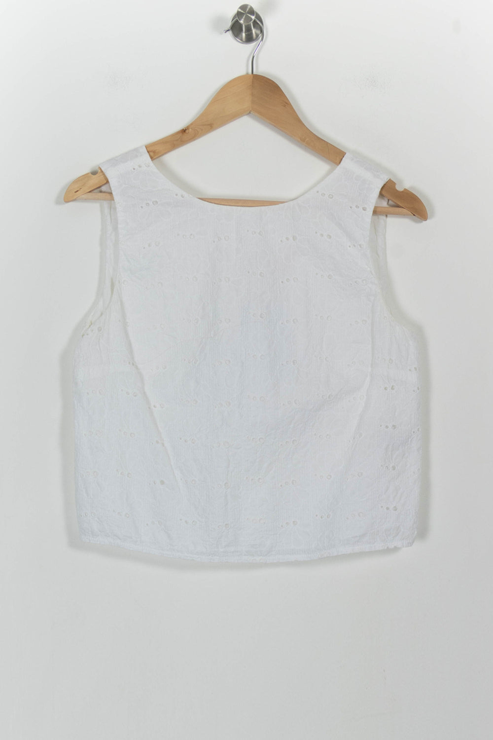 Top Blanc - Taille L/40 de la marque La Fée Maraboutée | PARAD101370 - Vendu par Paradigme - Image 2