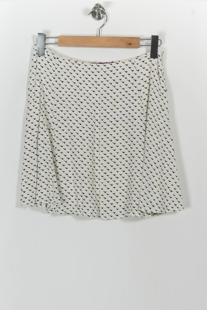 Jupe Courte Blanche et Noire - Taille L/40 de la marque Comptoir des Cotonniers | PARAD101371 - Vendu par Paradigme - Image 2