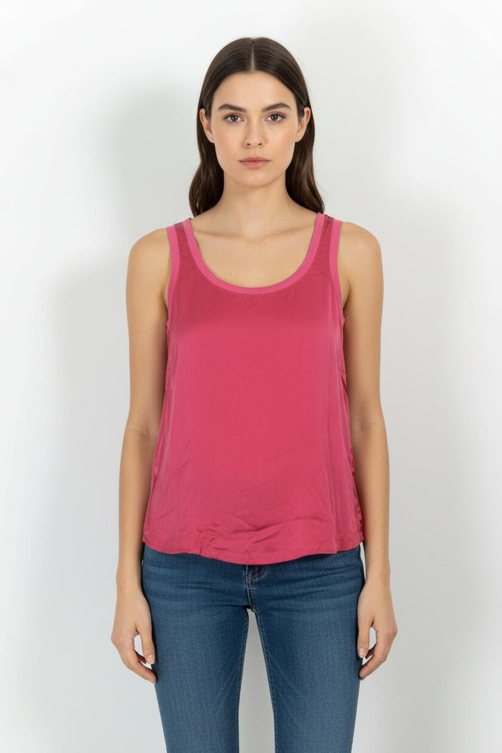 Débardeur Rose - Taille S/36 de la marque Tara Jarmon | PARAD101372 - Vendu par Paradigme - Image 1